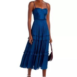 Brand: Aqua - Elegant Blue Tiered Dress